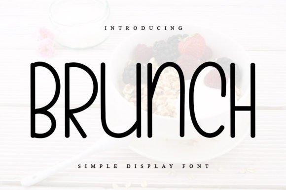 A Designer’s Real-World Take on the Brunch Font