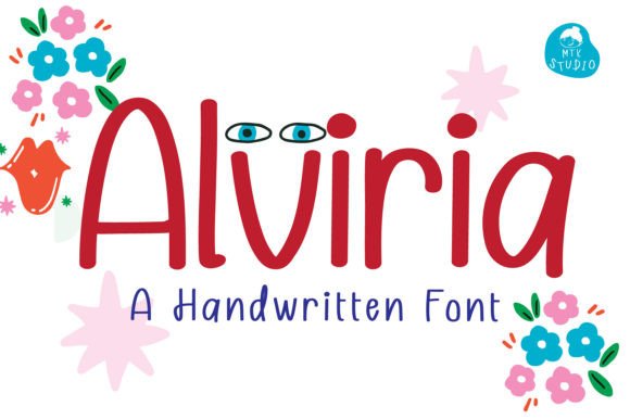 Alviria: A Cursive Font for Editorial Warmth
