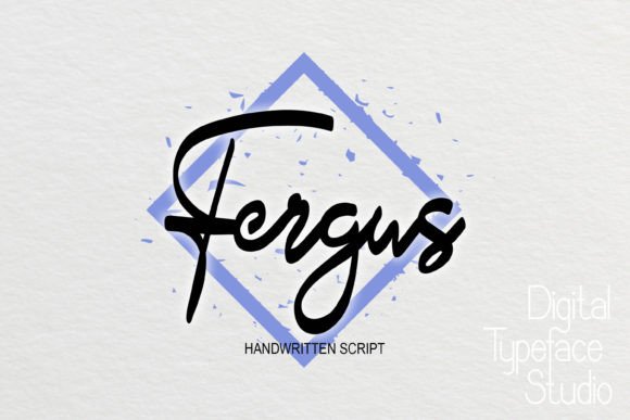 Bringing Fergus to Life: A Handmade Font for Modern Creatives