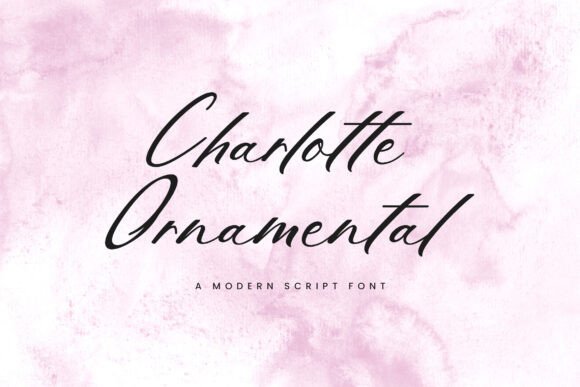 Charlotte Ornamental: A Font for Beautiful Brand Identity