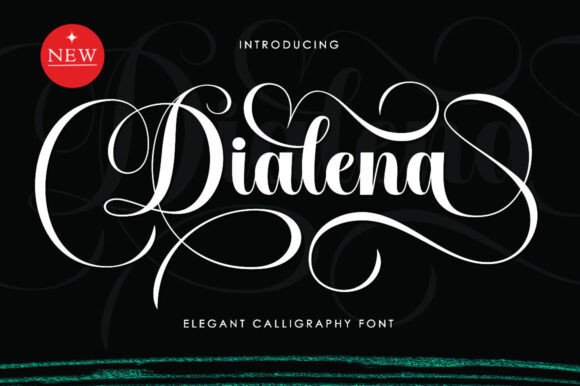 Dialena: A Script Font Review for Brand Designers