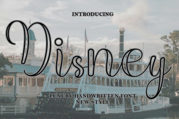 Disney Outline: A Handwritten Font for Authentic Brand Connections