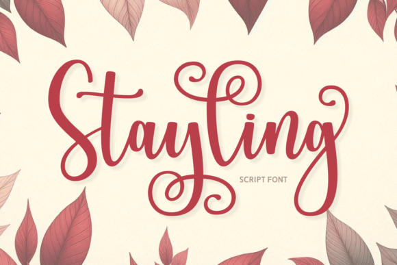 Elevate Your Brand Voice with Stayling, a Curly Script Font