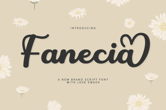 Fanecia: A Bold Script Font for Welcoming Web Design