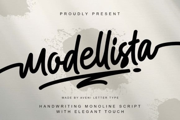 Modellista: A Script Font Built for Digital Elegance
