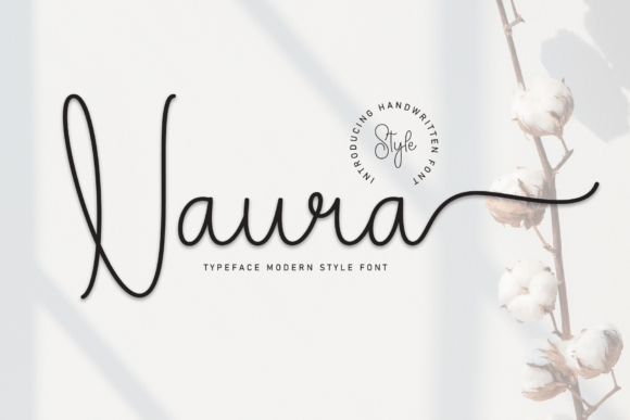 Naura Font: A Charming Handwritten Display Typeface for the Web