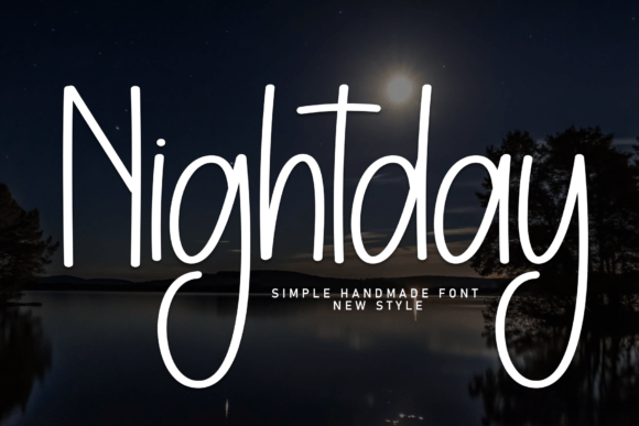 Nightday: A Handwritten Font Review for Branding Projects