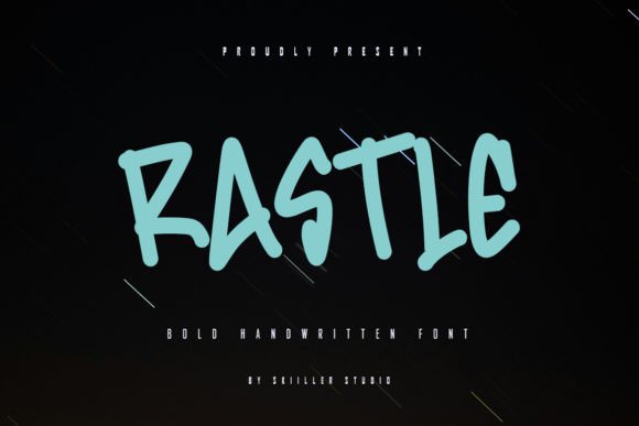 Rastle: A Bold Handwritten Font Built for Campaign Impact