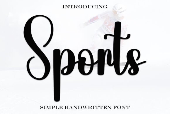 Sports: A Festive Font for Creating Joyful Brand Identities