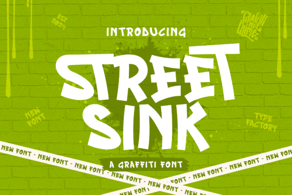 Street Sink Font: An Urban Typographic Spark for Digital Projects