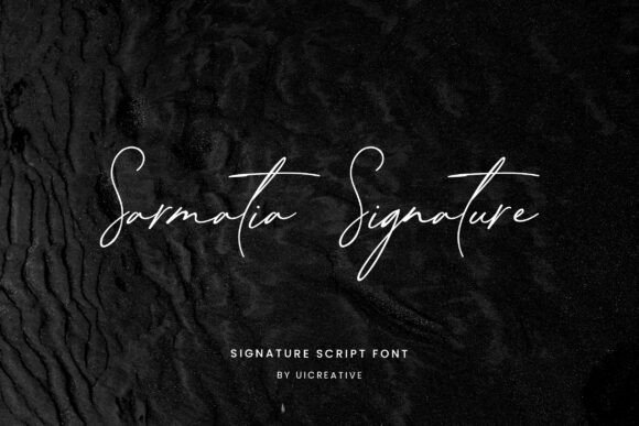 The Elegant Typography of Sarmatia Signature