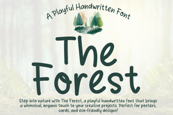 The Forest Font: A Review for Editorial Design