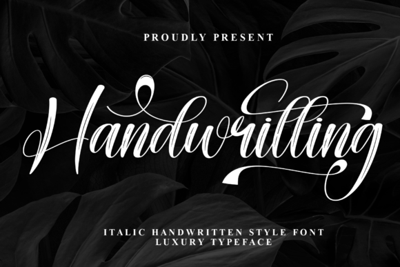 The Handwritting Font: A Digital Designer's Secret Weapon
