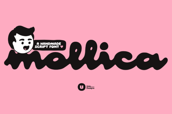 Using Mollica Font for Bold Website Headings